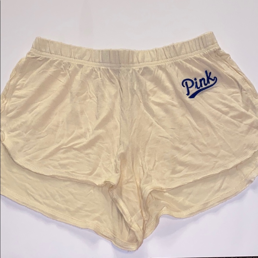 Victoria’s Secret Pink Pastel Yellow Shorts